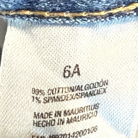 ROUTE 66 Women's Low Rise Boot Cut Blue Denim Jeans Size 6 Average (W29"xL31") - Picture 10 of 11